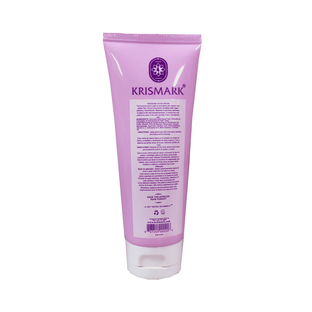 Krismark Hand Cream With Palm Oil and Shea Butter - English Lavender
