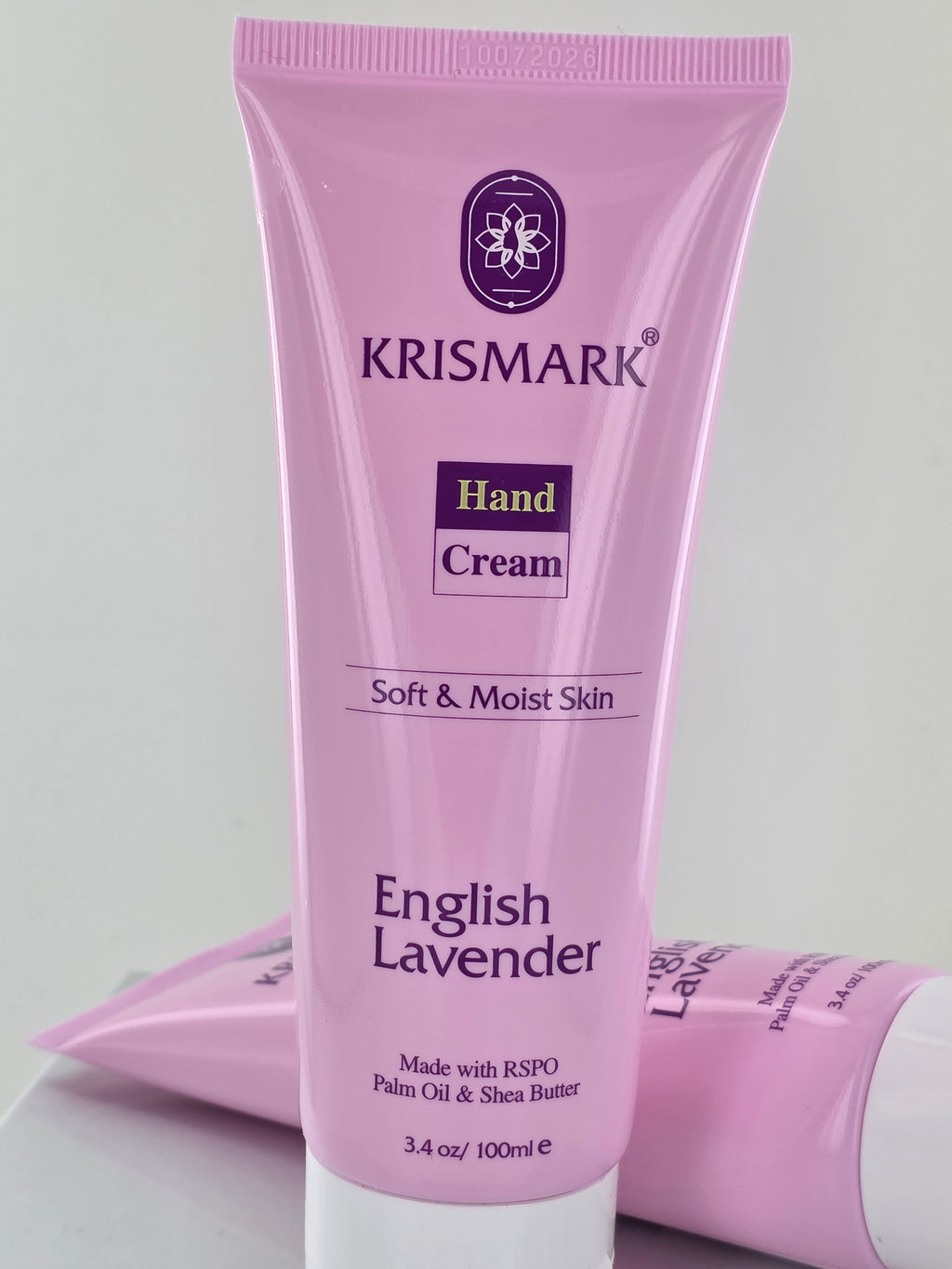Krismark Hand Cream With Palm Oil and Shea Butter - English Lavender