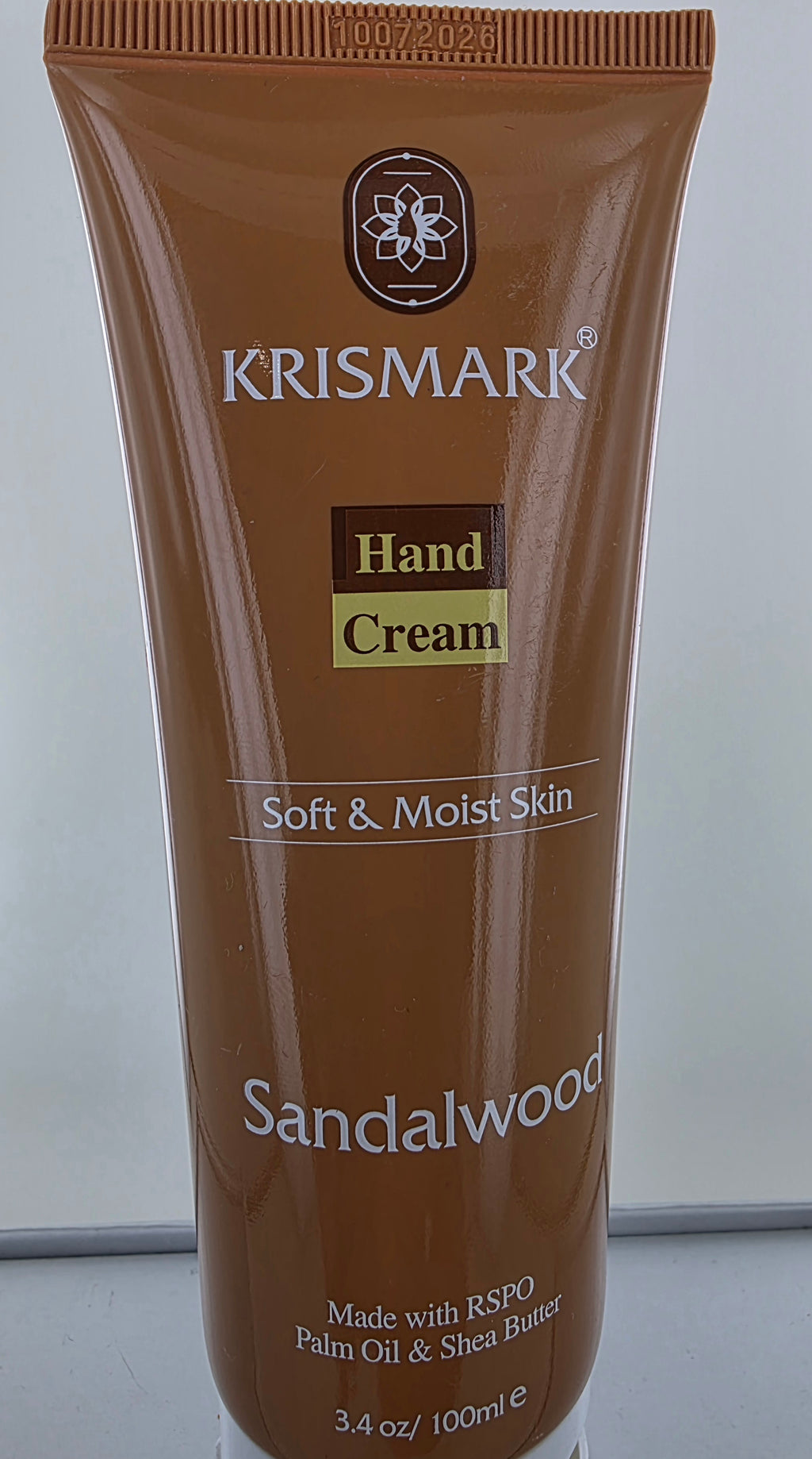 Krismark Hand Cream With Palm Oil and Shea Butter - Sandalwood