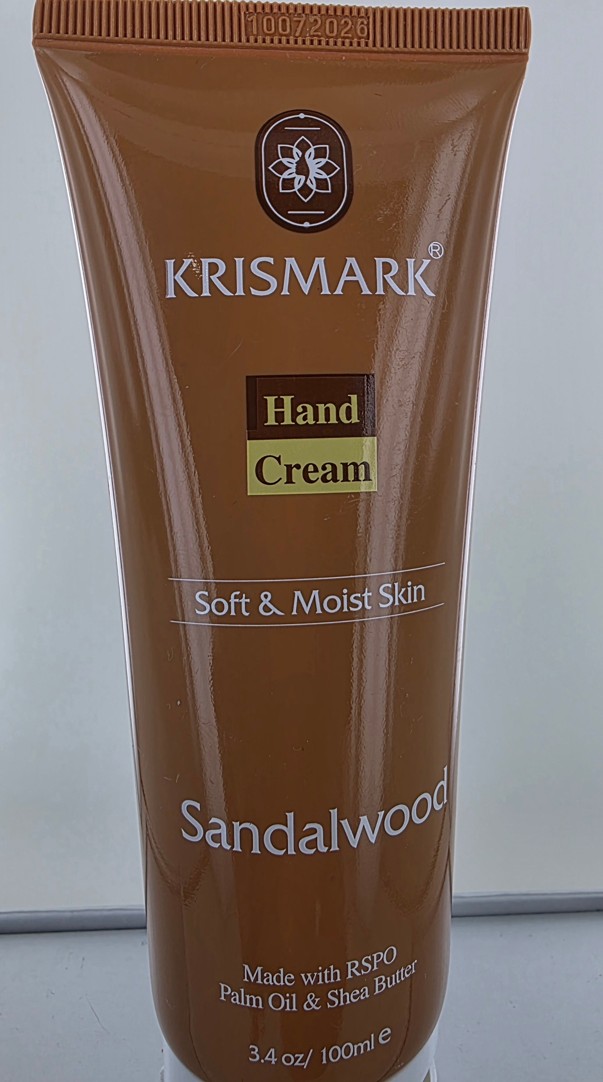 Krismark Hand Cream With Palm Oil and Shea Butter - Sandalwood